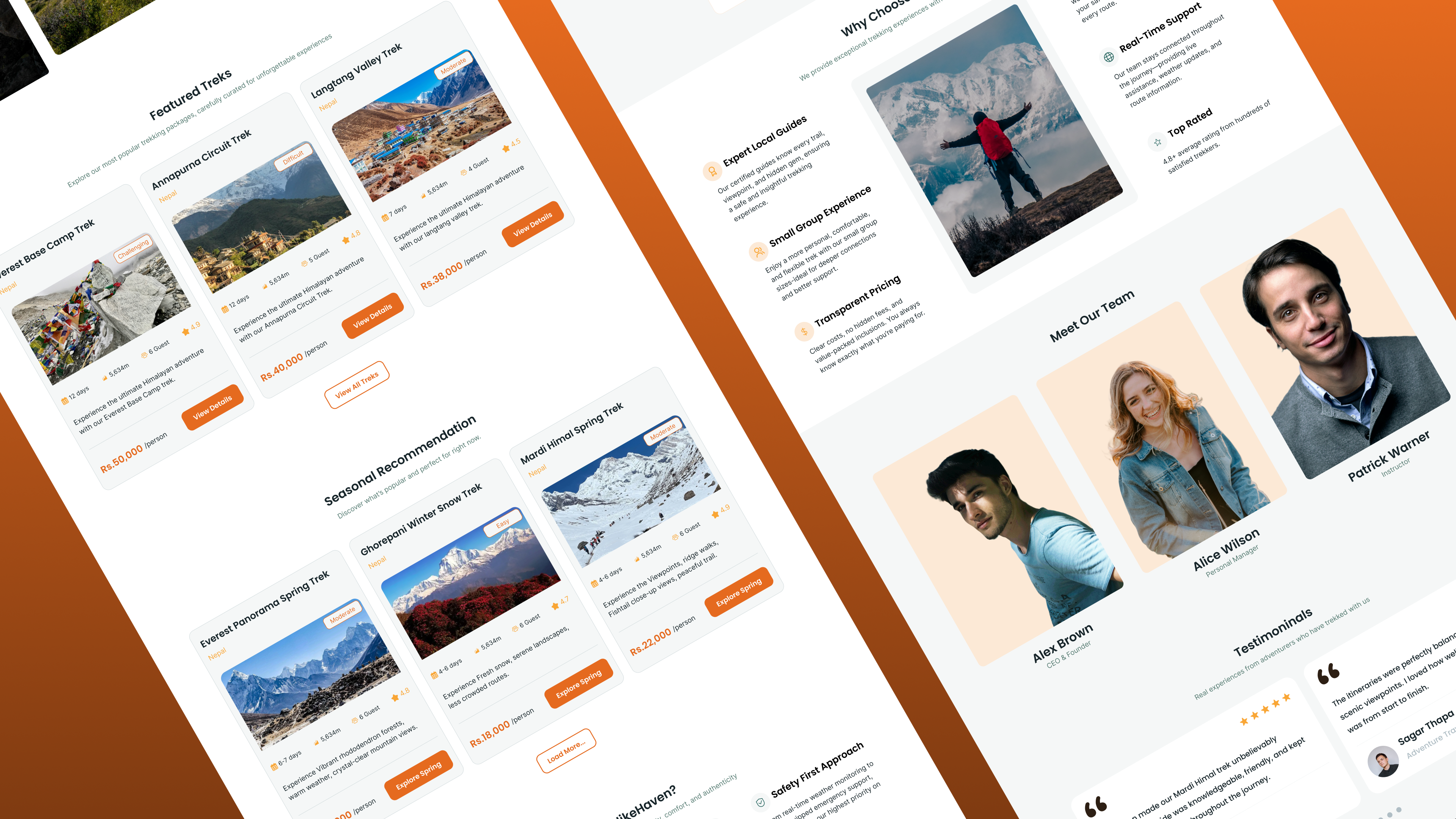 trek booking system design